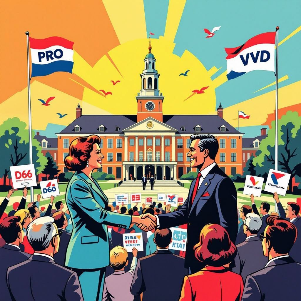 nieuwe krachten in voorschoten pro, d66 en vvd vormen coalitie
