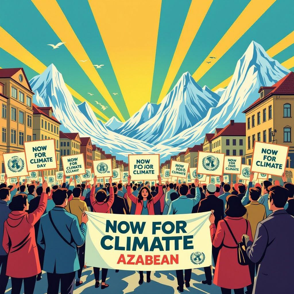 wereld roept op tot klimaatactie tijdens wereldmilieudag in azerbeidzjan