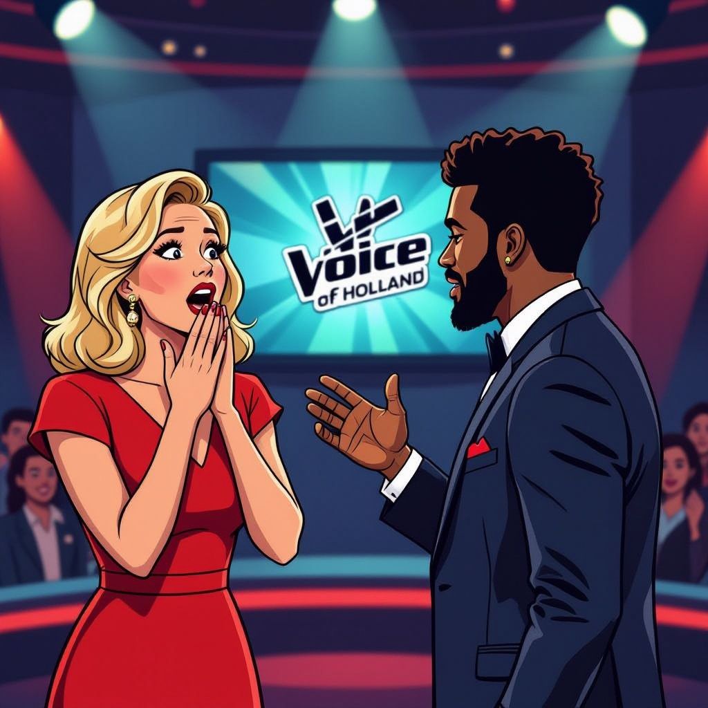 ilse delange verklapt geheime uitslag tijdens spannende knockout