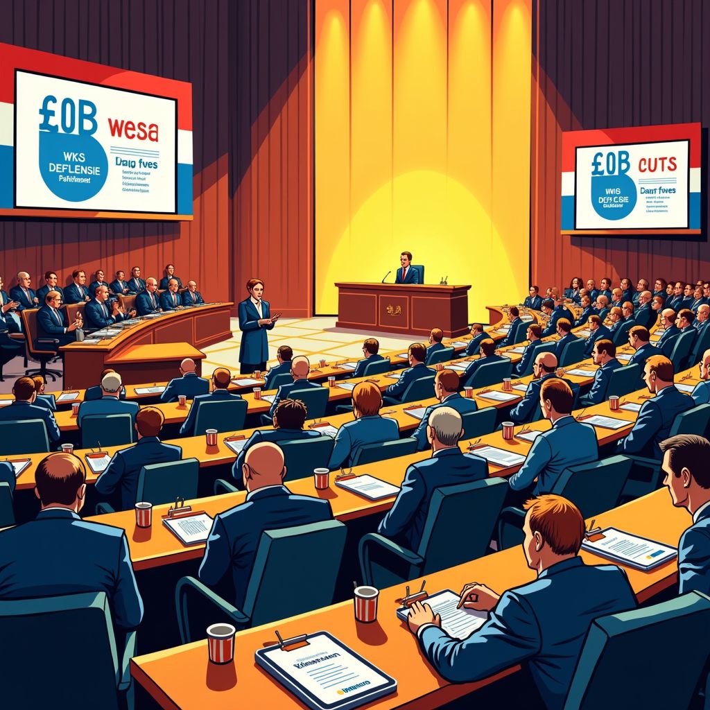 parlement debatteert over gezondheids- en defensiebegroting