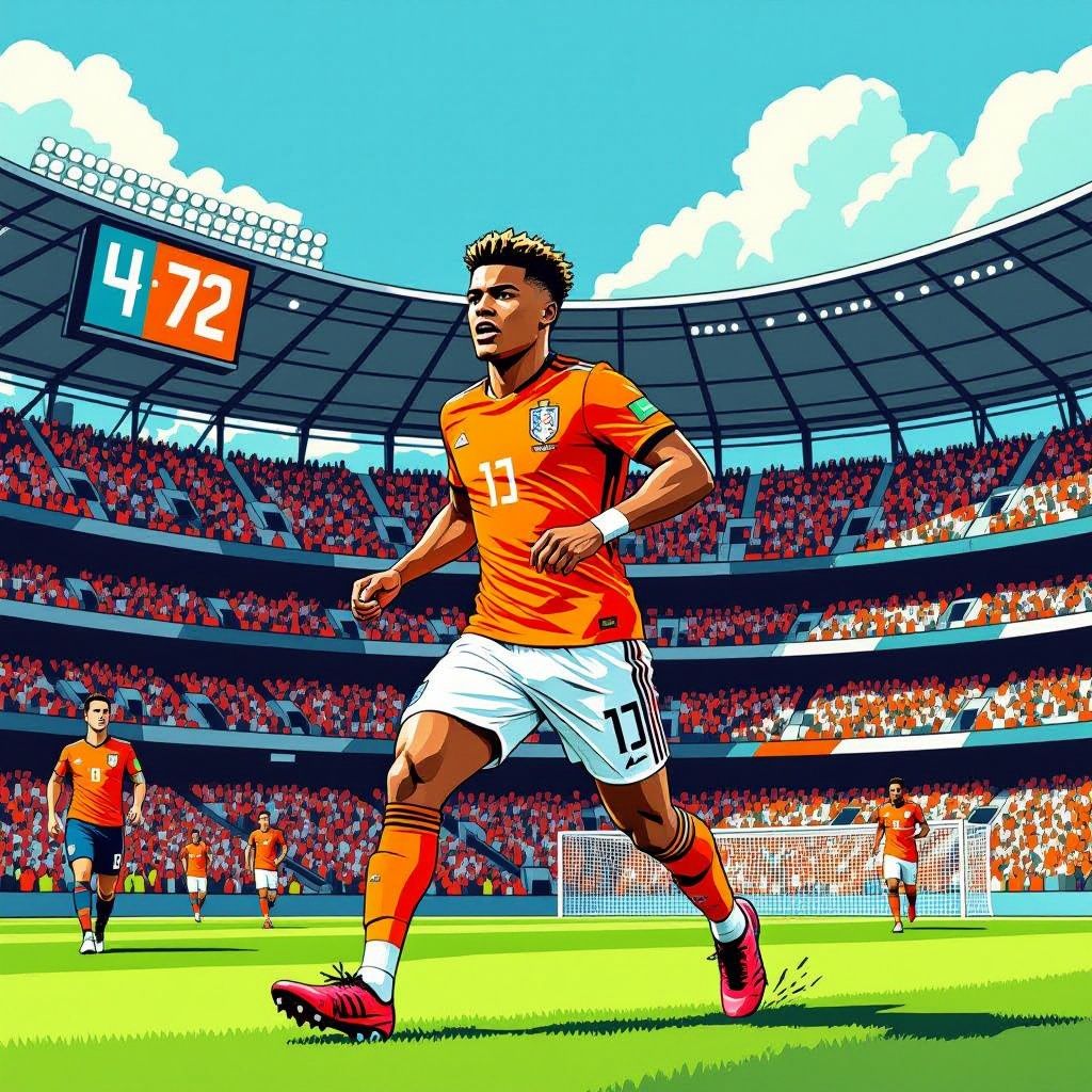 kluivert maakt eindelijk wk-minuten: debuterende invaller in kansas city