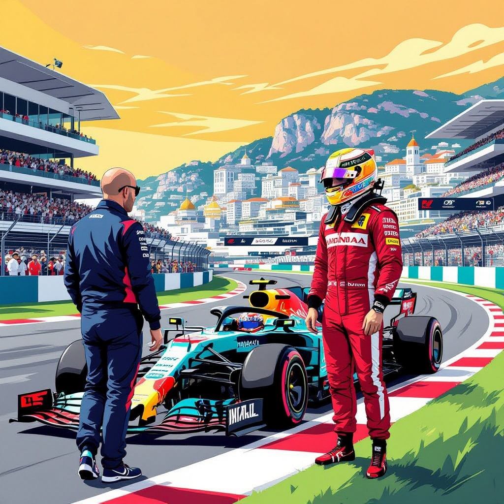 Newey keert terug in monaco nadat hij herstelde van longontsteking