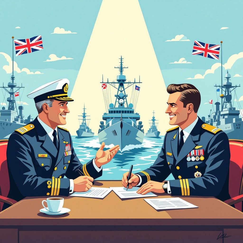 britse marine bundelt krachten met noordelijke bondgenoten tegen russiaanse dreiging