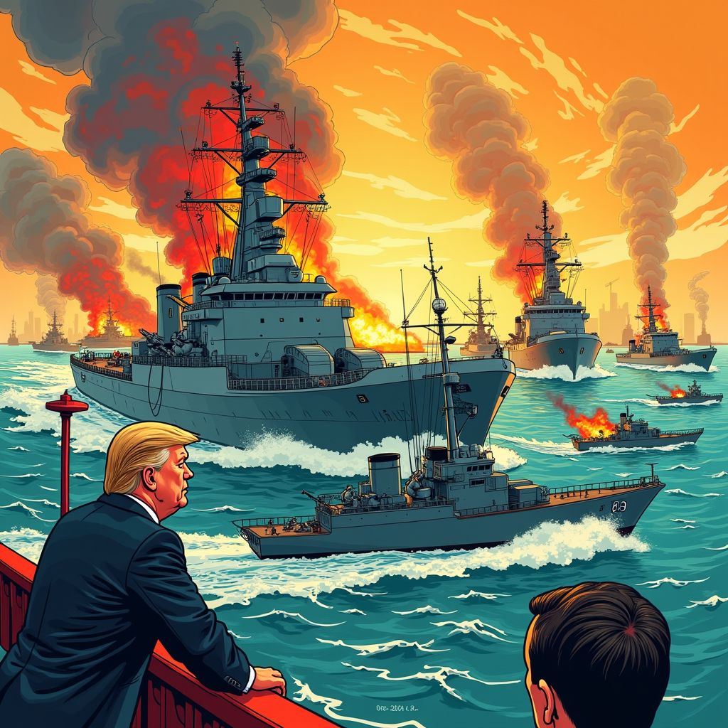 Iran zoekt akkoord na zware zeeverliezen