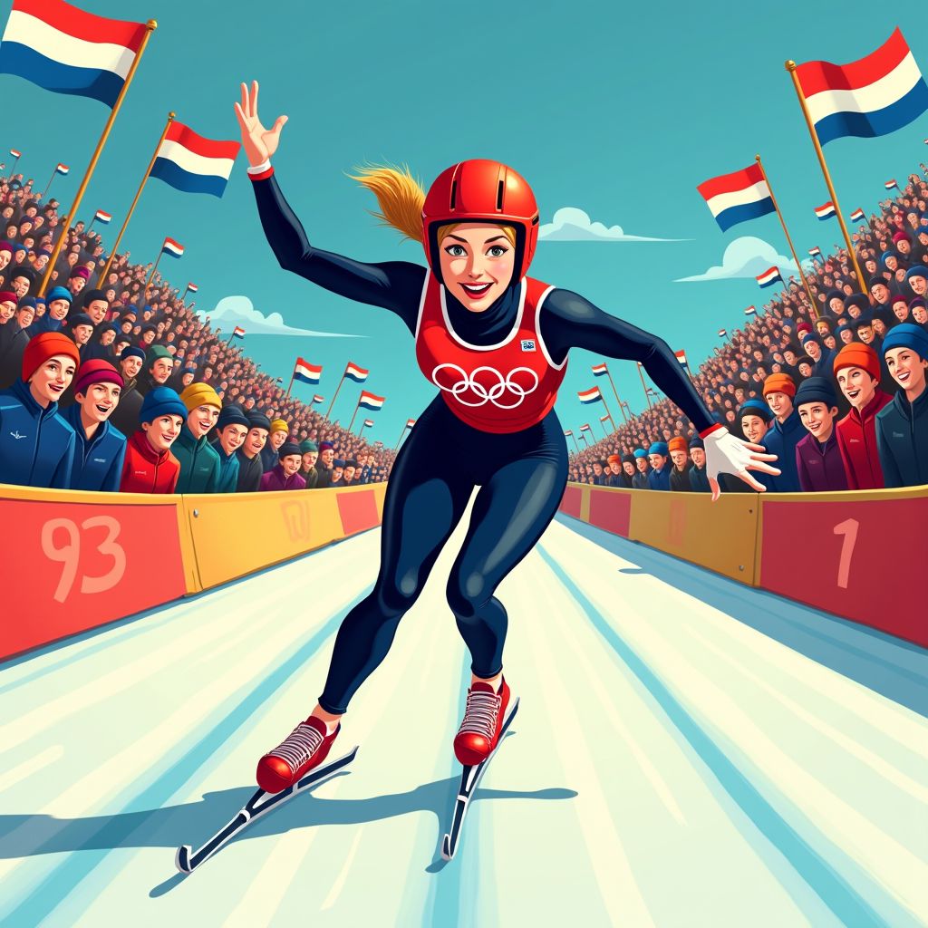 xandra velzeboer sprint naar goud met wereldrecord
