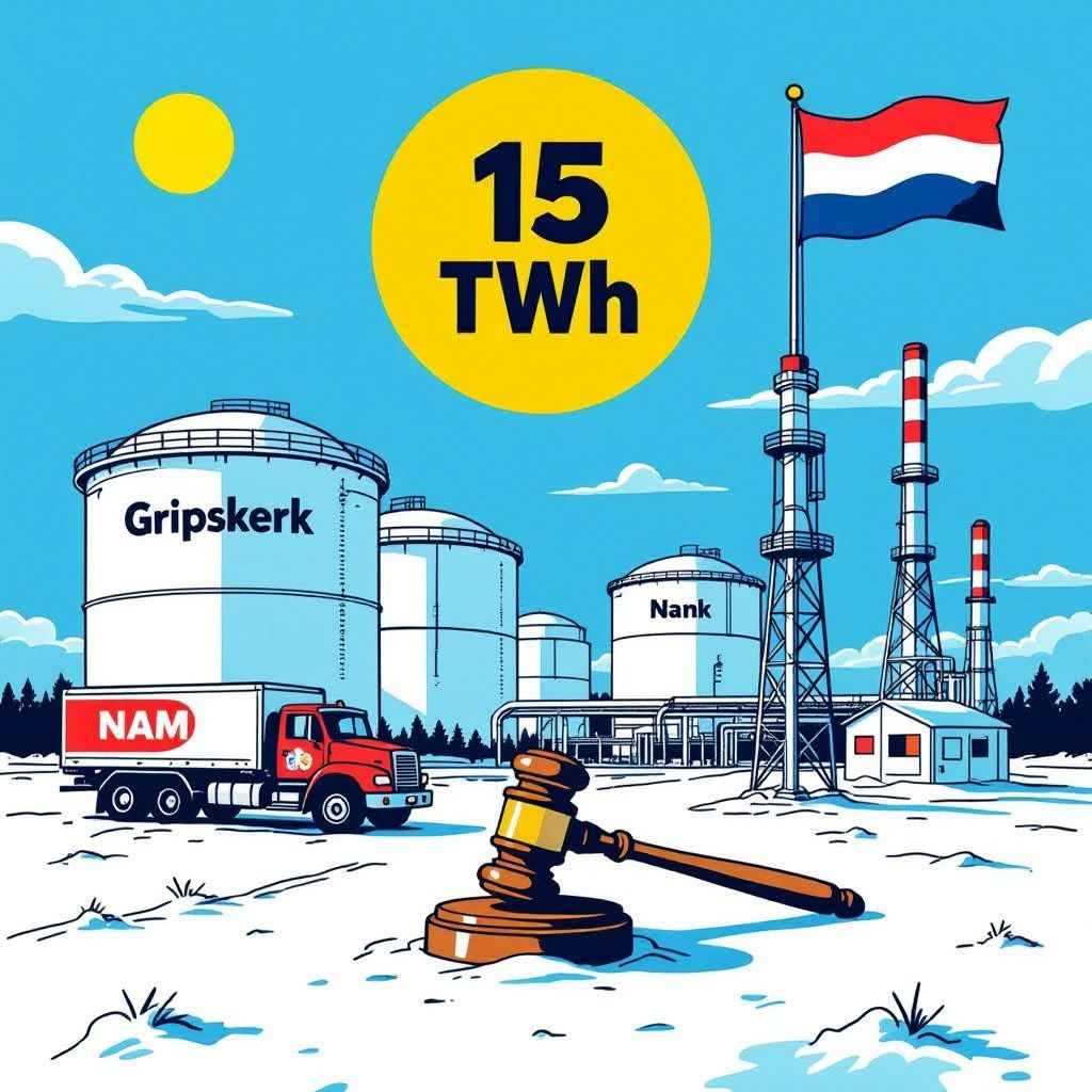 ebn start direct met vullen van Grijpskerk: 15 TWh ingezet voor winterzekerheid