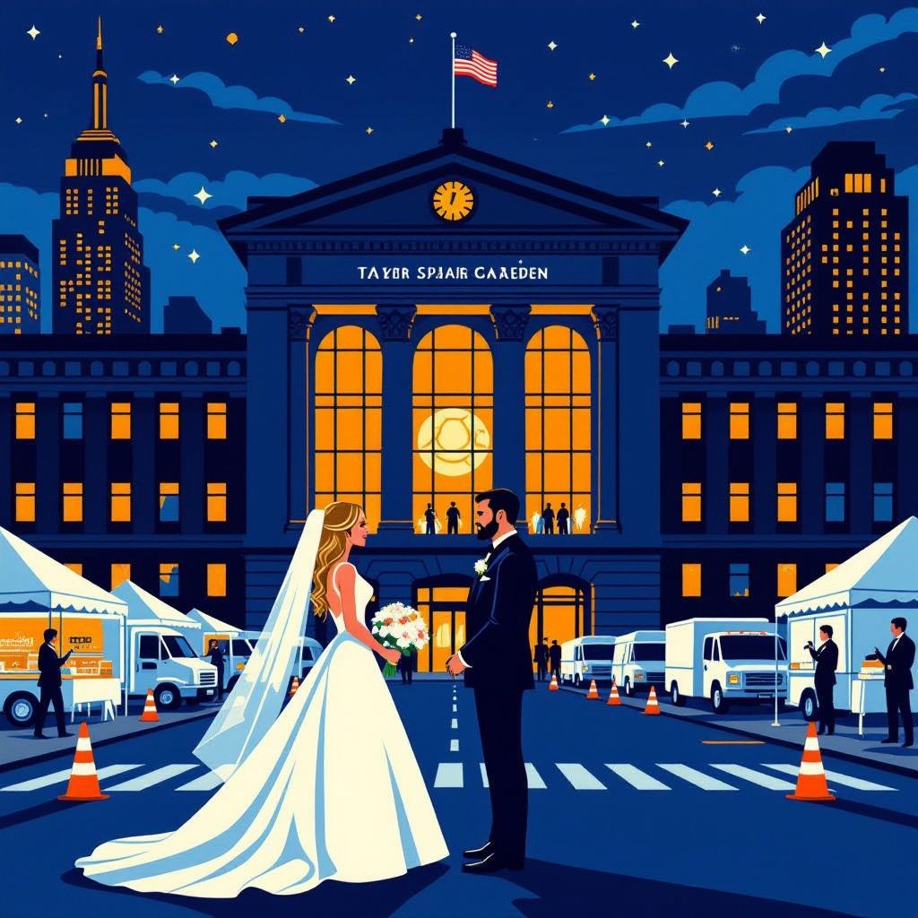 madison square garden als trouwlocatie: waarom heel amerika toekijkt