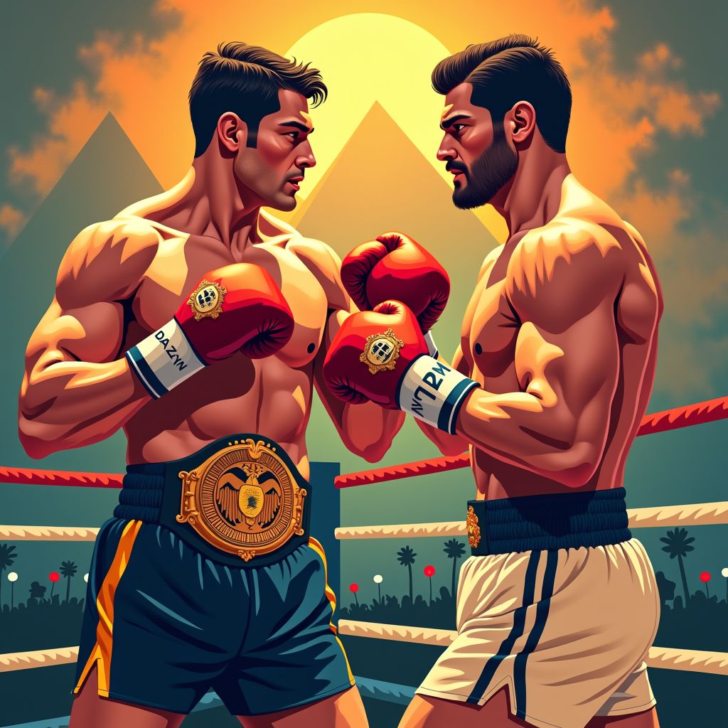 Verhoeven stapt naar boksen voor titelstrijd tegen Usyk bij de piramiden