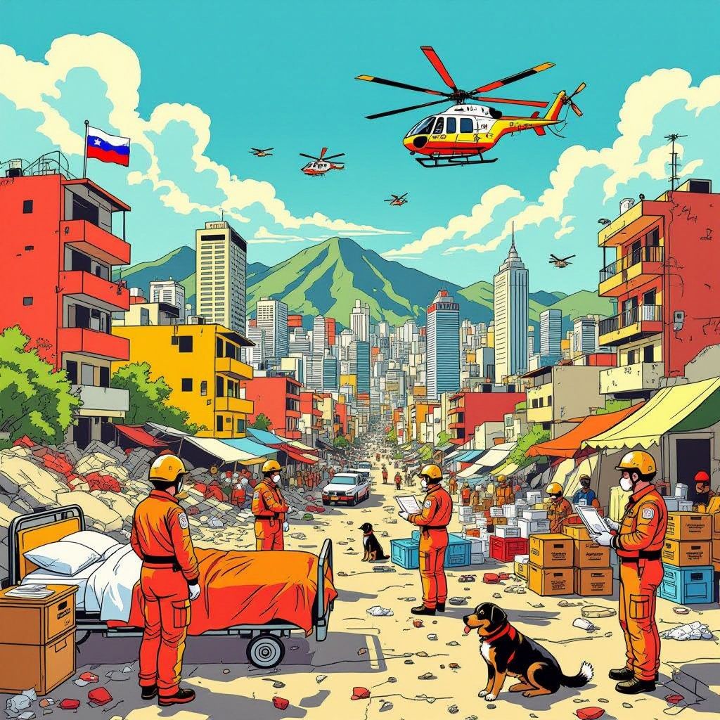 dubbele aardbevingen in venezuela: dodelijke tol stijgt snel, Nederland stuurt reddingsteam