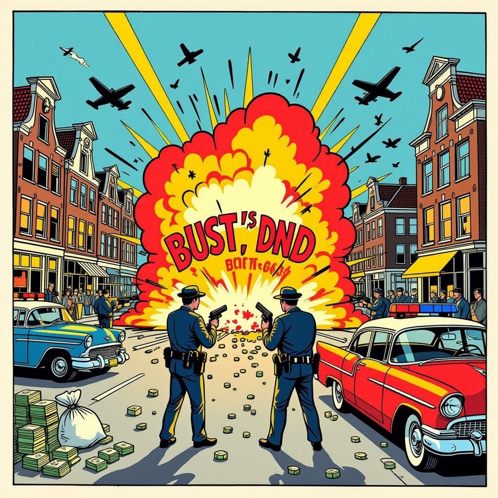 nederlandse plofkraakbende opgerold na internationale actie