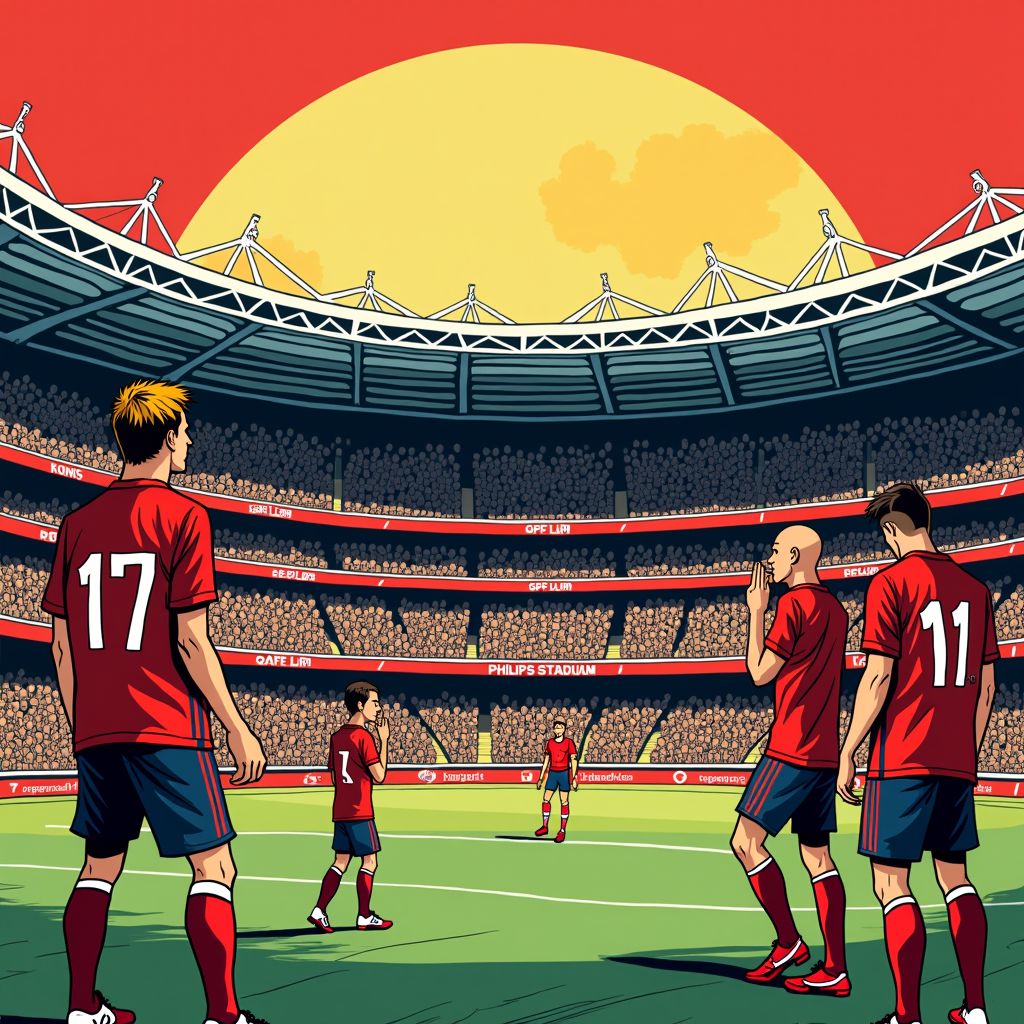 psv zoekt herstel na ongekende reeks nederlagen