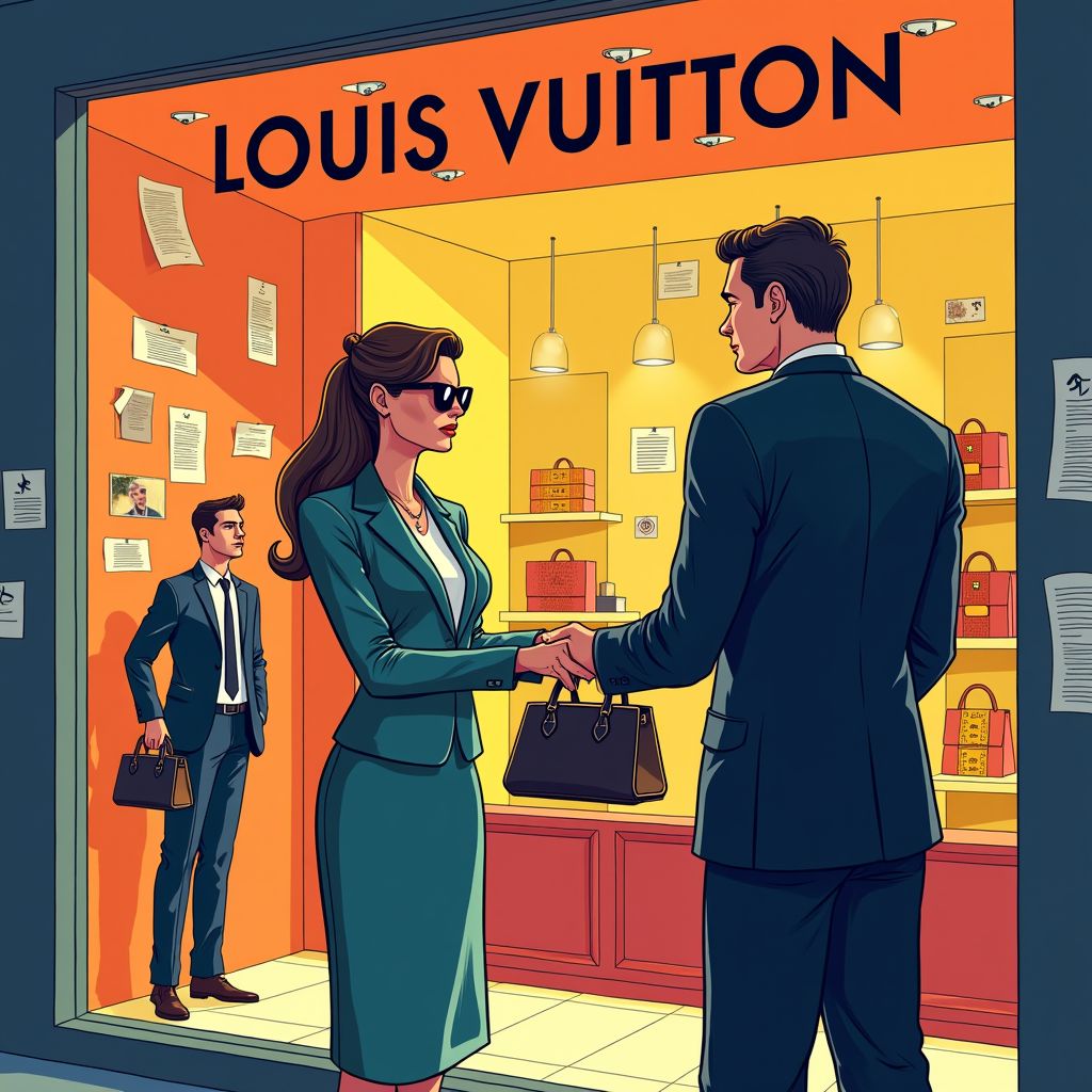 luxegoederen gebruikt voor witwassen: louis vuitton betaalt half miljoen boete