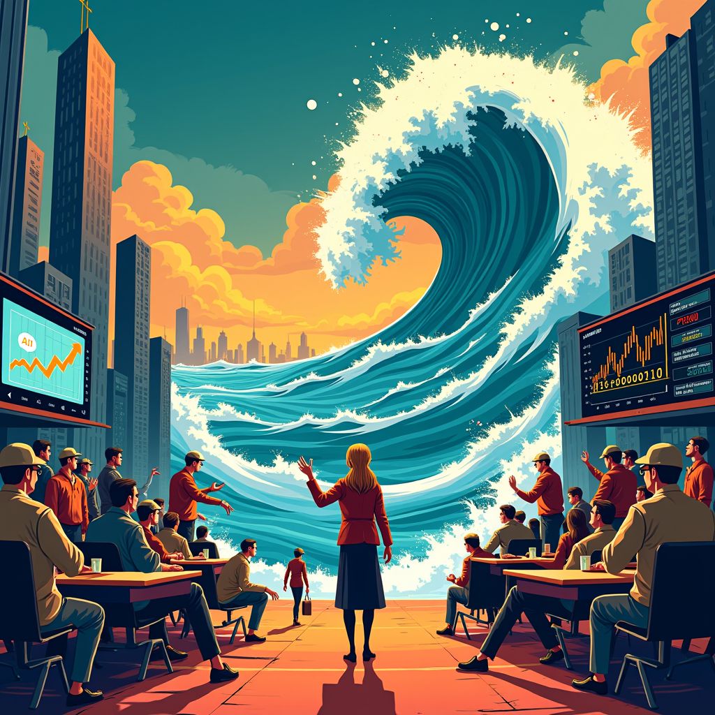 AI-tsunami golft naar de arbeidsmarkt