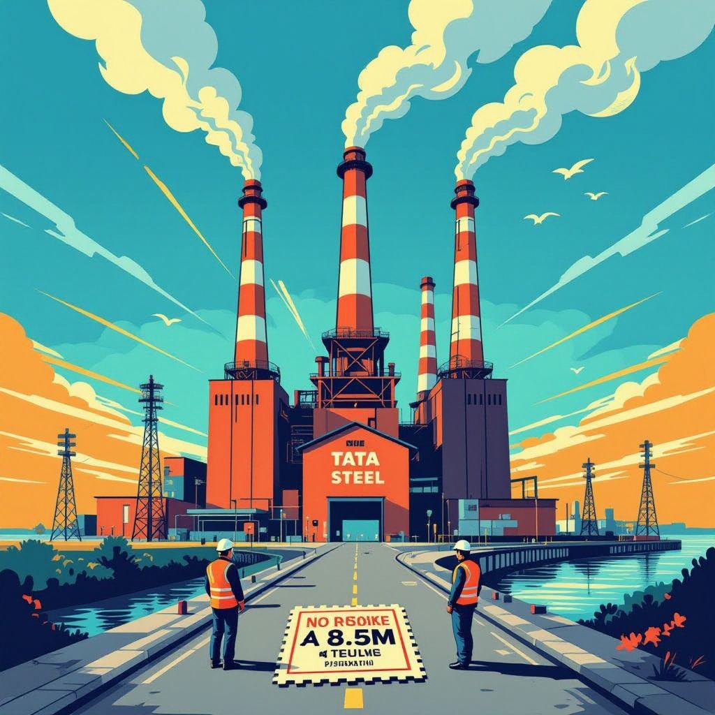 tata steel opnieuw 8,5 miljoen boete: vergunning nu op de tocht