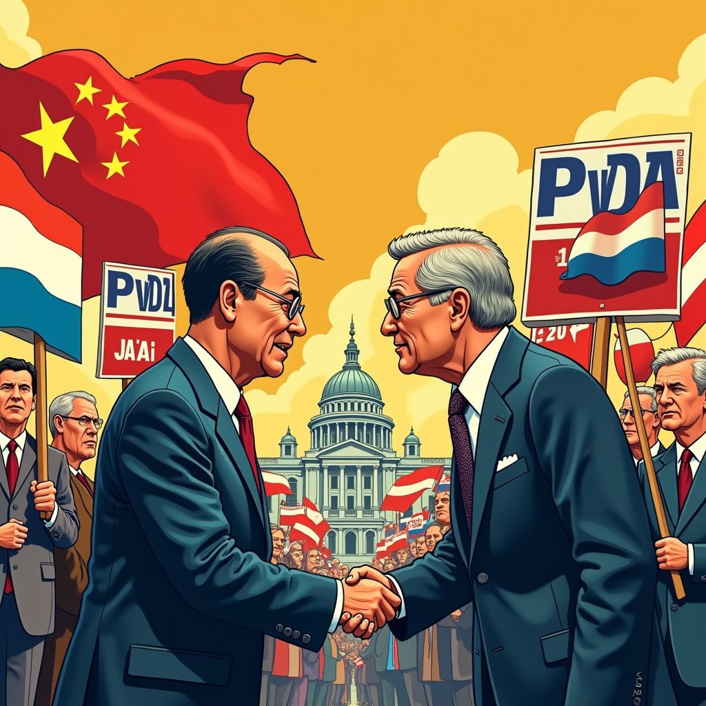 controversie rond Sjoerdsma's China-bezoek na asieldebat