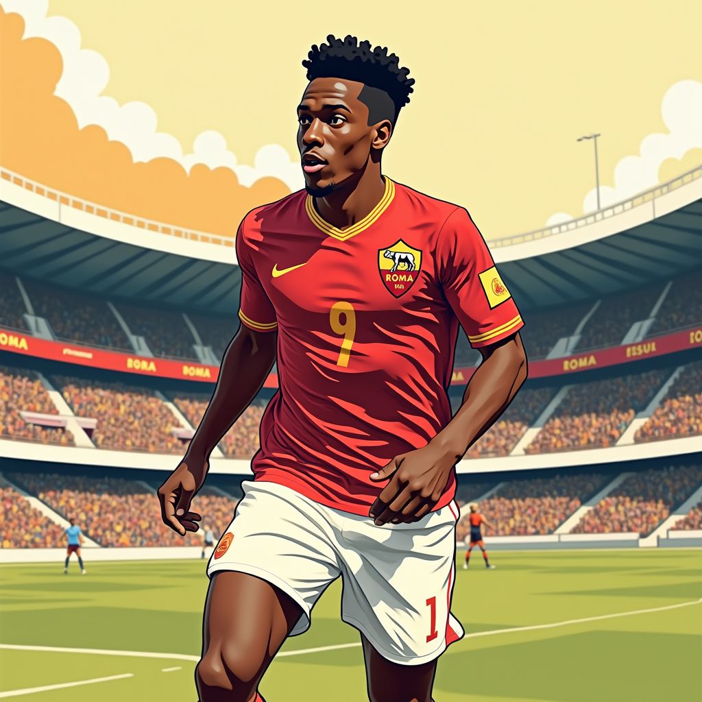 malen stuns in rome with hat-trick