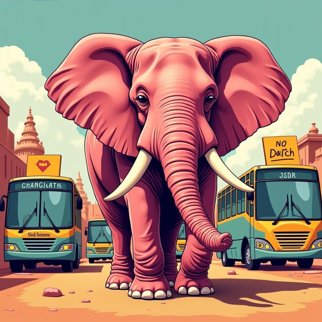 Roze olifant Chanchal overleden na fotoshoot: ethisch dilemma in India