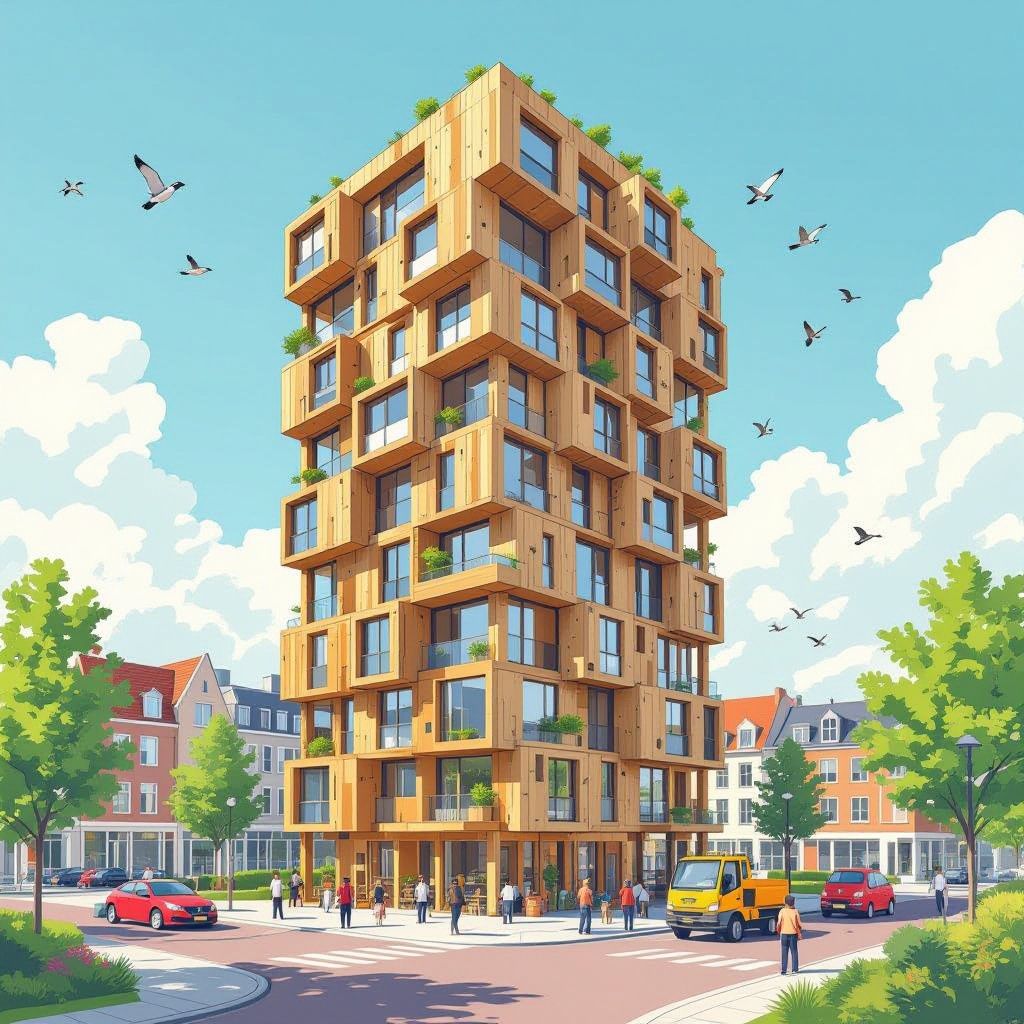 rotterdamse woontoren sawa wint beste gebouw van het jaar