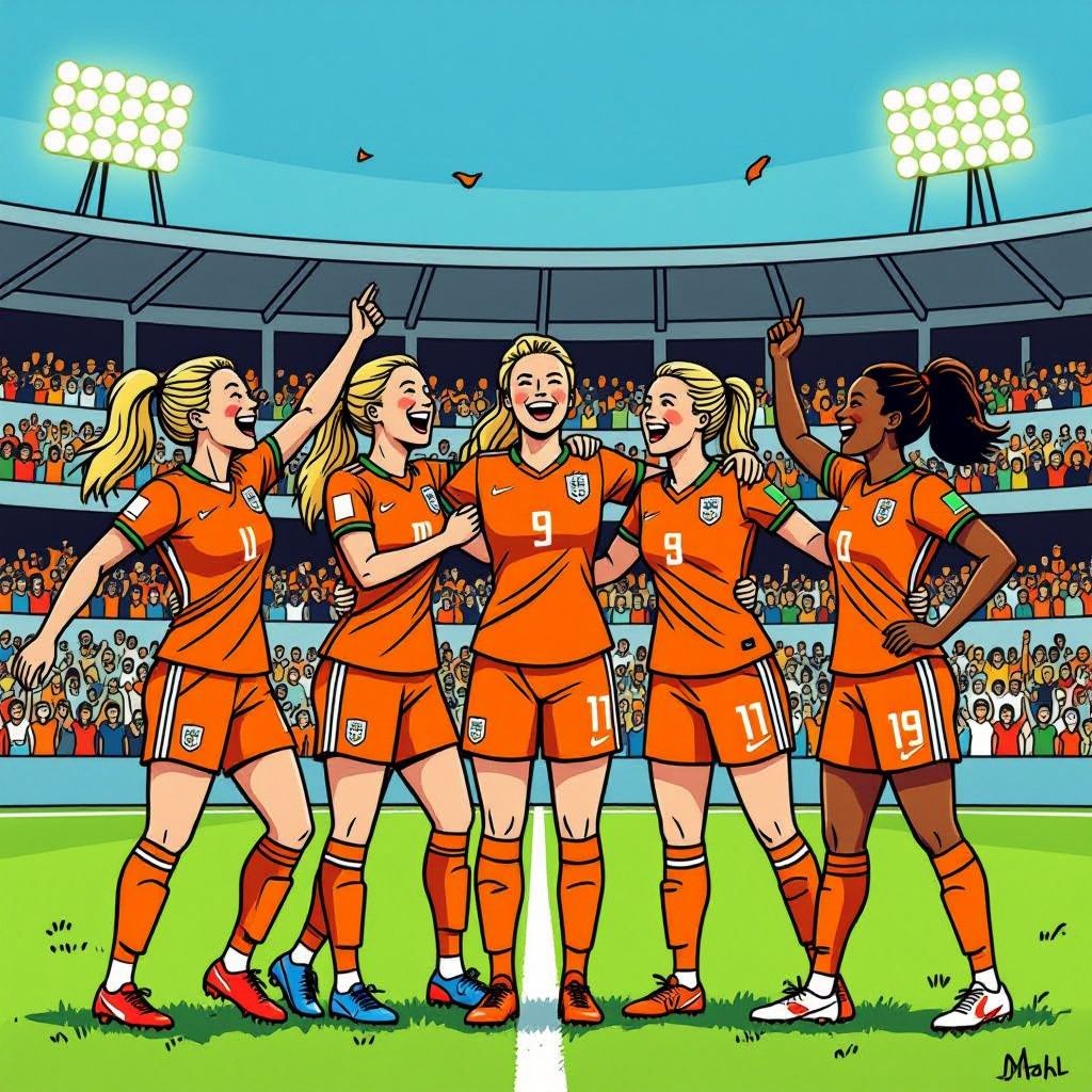 oranje leeuwinnen verslaan Ierland en zetten stap naar wk 2027