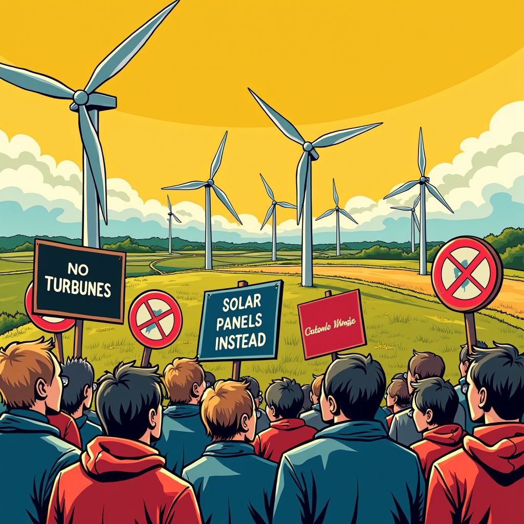 groene hart verzet zich tegen windturbines voor de verkiezingen