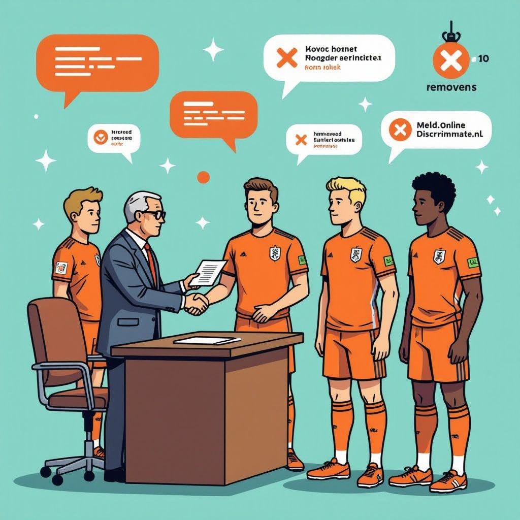 knvb sleept online daders voor het gerecht na racistische aanvallen op oranje