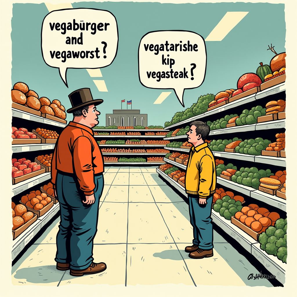 eu verbiedt 'vegetarische kip' maar laat 'vegaburger' toe