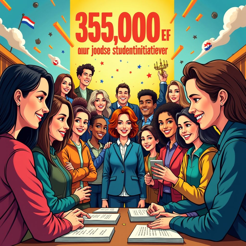 350.000 euro voor joodse studenteninitiatieven