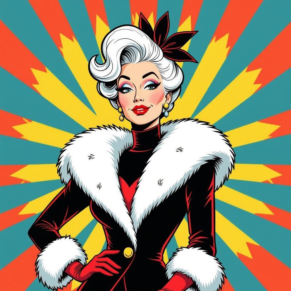 kim-liaan van der meij takes on her first villain role as cruella de vil in new musical