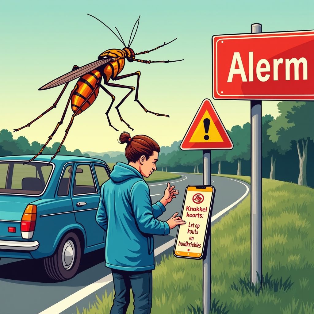 De tijgermug is binnen vijf jaar een vast onderdeel van ons land