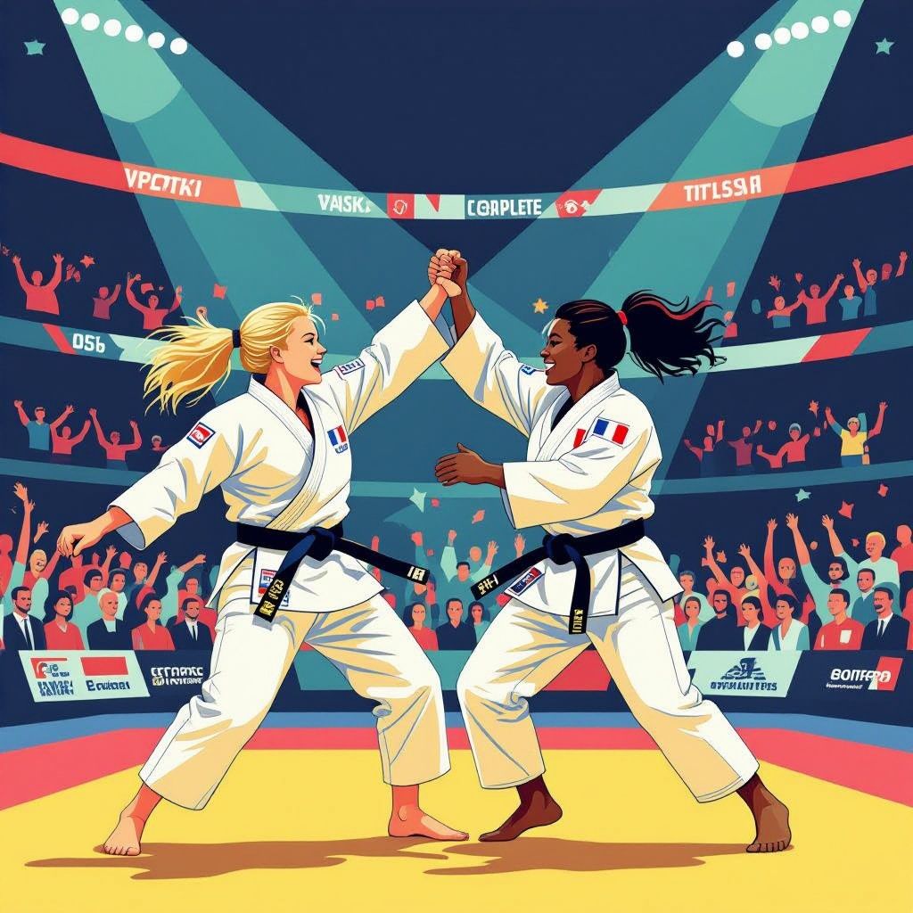 joanne van lieshout claims silver in tense tbilisi showdown