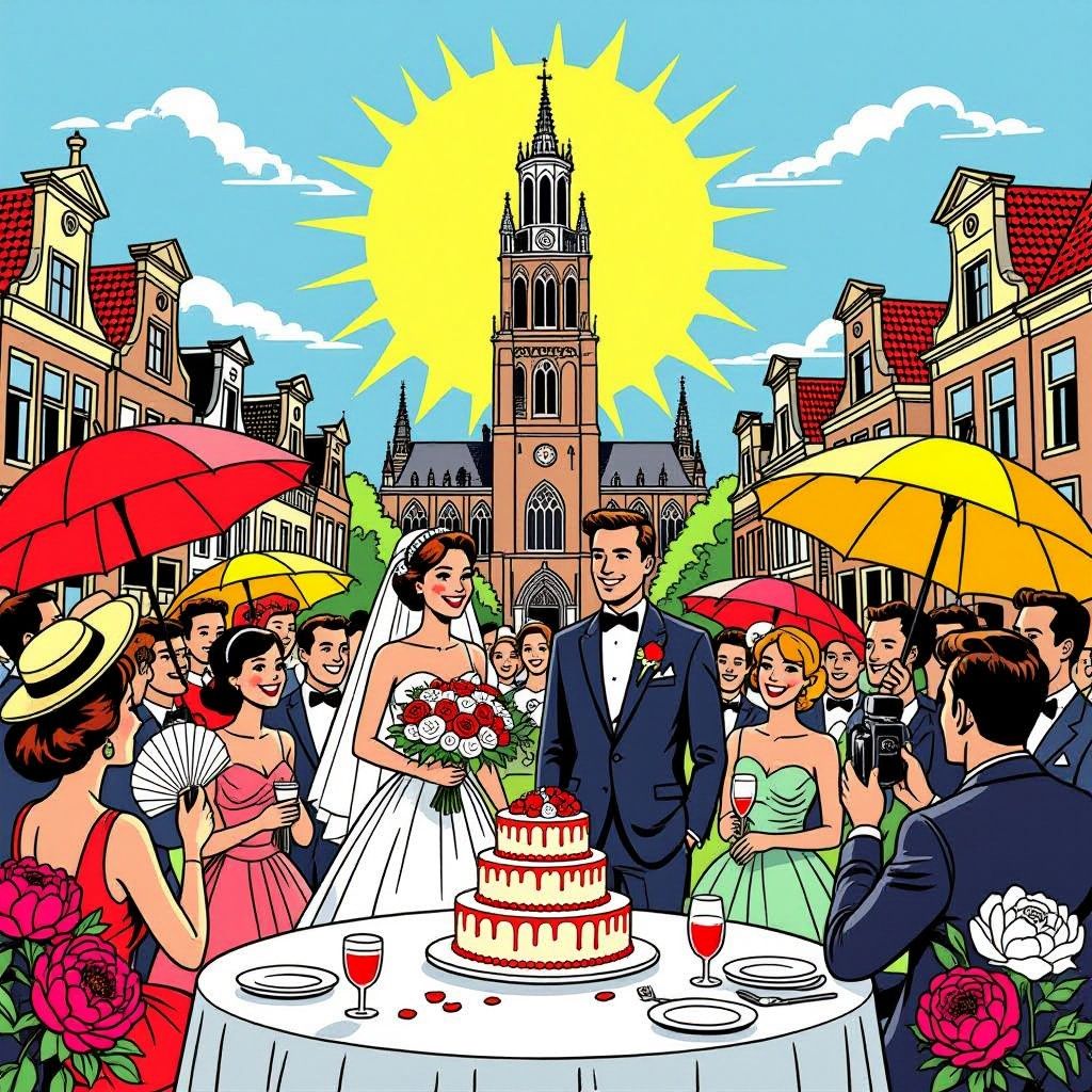 bruiloft op 26-6-26: liefde in de brandende zon
