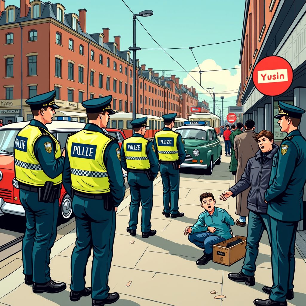 grootscheepse controles in hartje den haag tijdens koningskermis