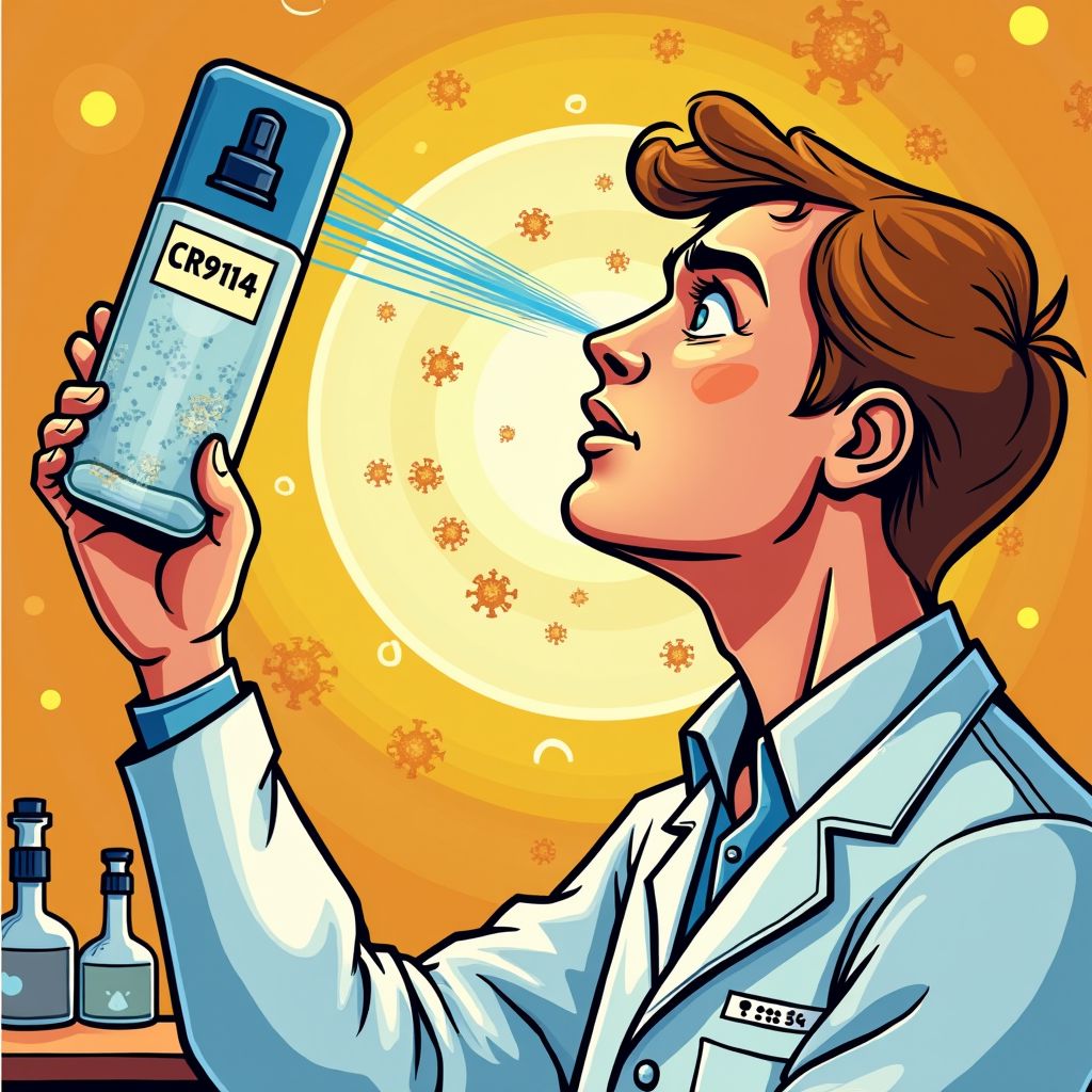 nieuwe neusspray kan griep stoppen bij binnenkomst