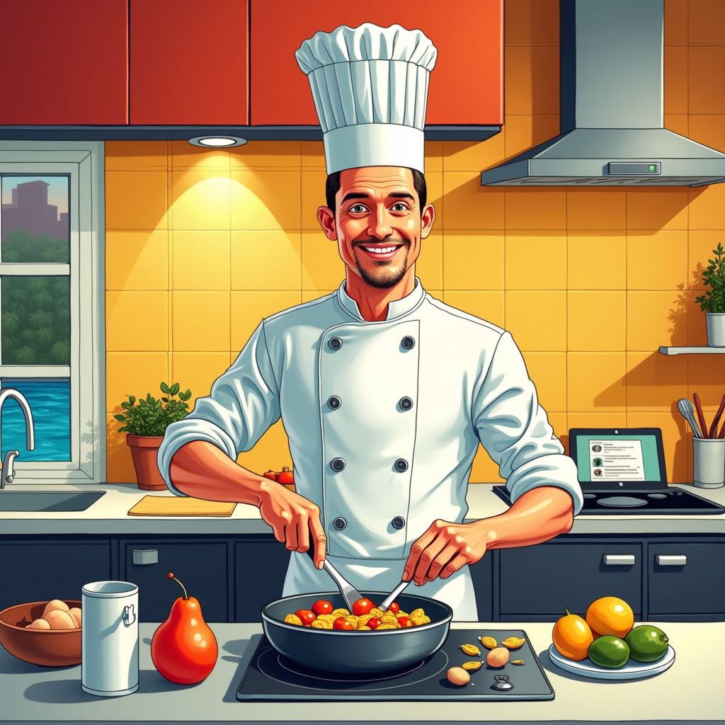 tv-kok Julius Jaspers kookt zich terug naar leven na hersenbloeding