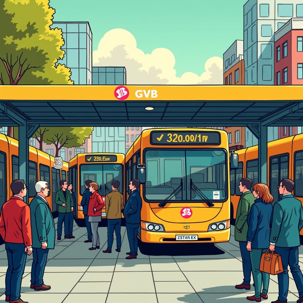 busfiasco in noord leidt tot lagere boete dankzij snel ingediend plan