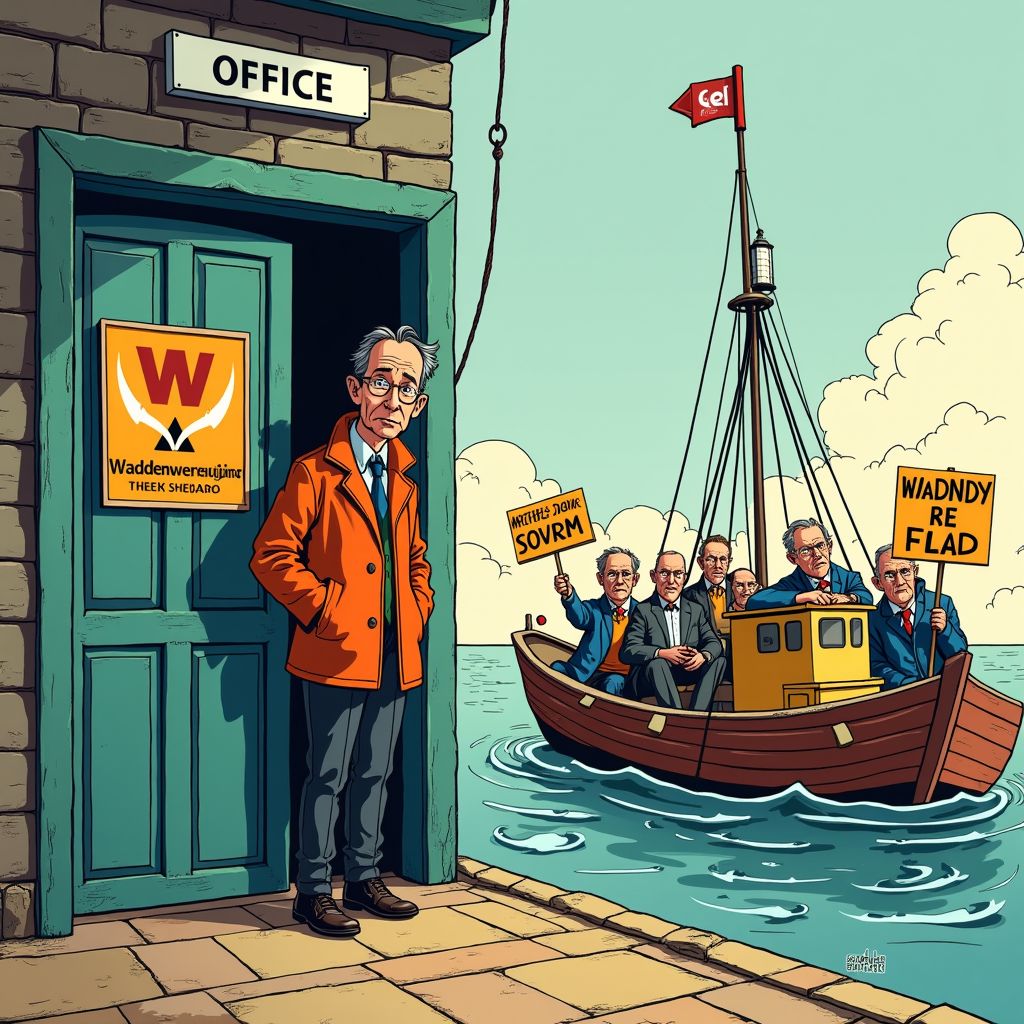 vissers woedend om aanstelling tjeerd de groot bij waddenvereniging