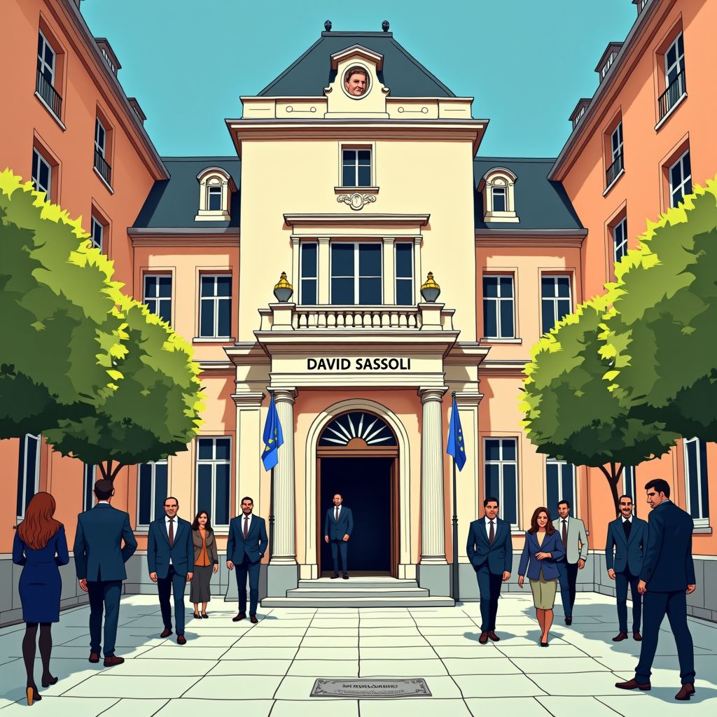 parlement vernoemt gebouw naar david sassoli — eer voor een vooraanstaand voorzitter