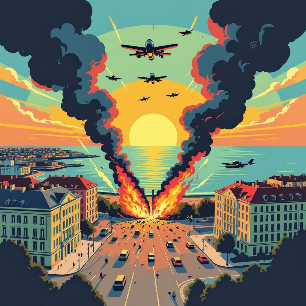 Russische droneaanval treft hart van Odesa