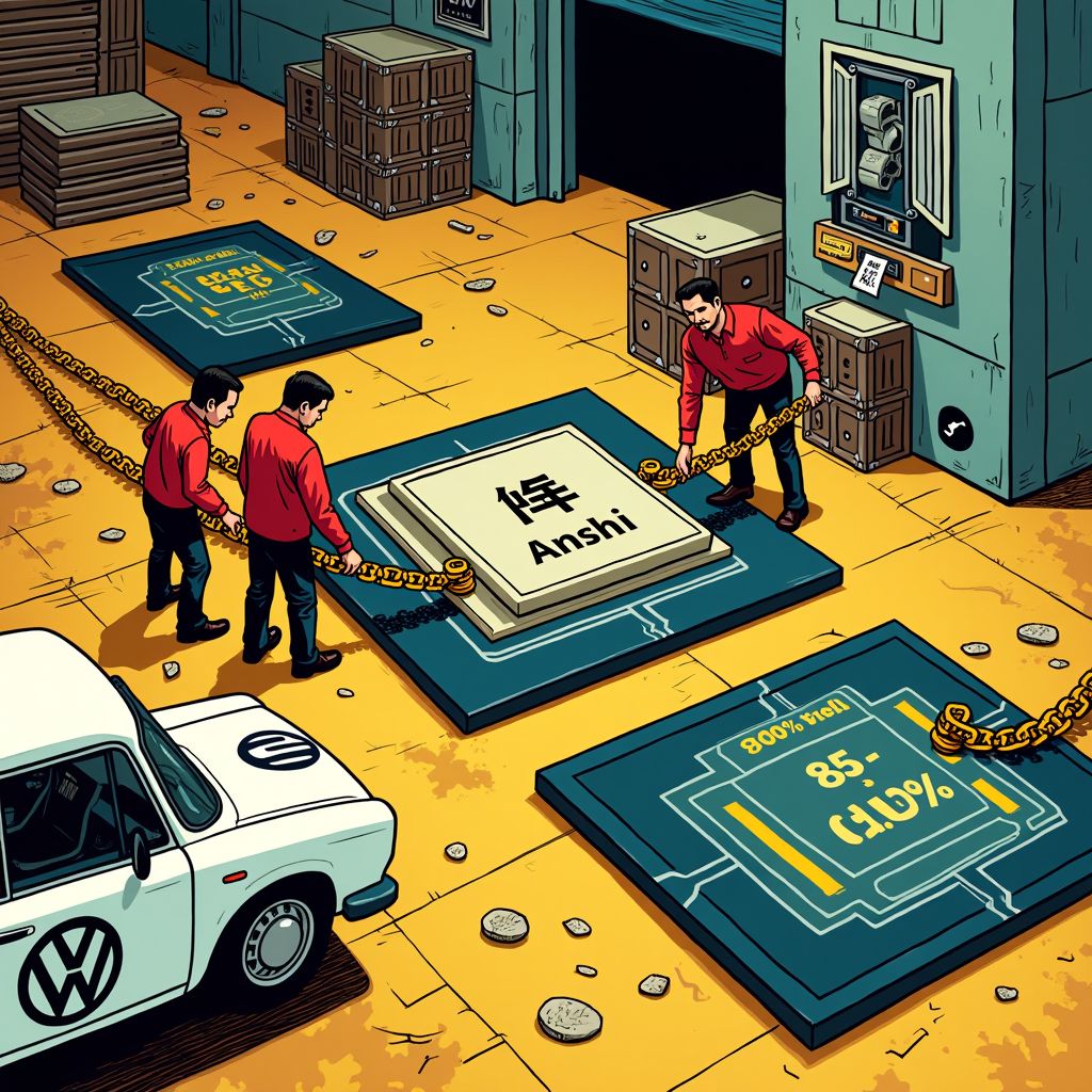 china snijdt banden met buitenlandse chipleveranciers en dwingt snelle ketenswitch