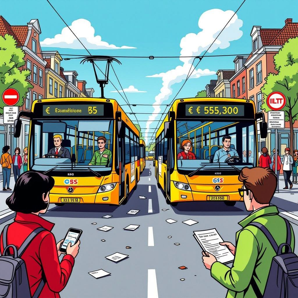 ebs krijgt boete van €555.300 na jaren van falend busvervoer