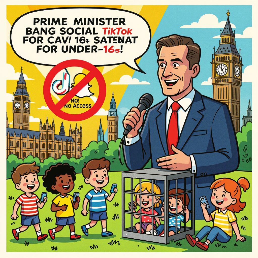 uk bans social media for under-16s to protect childhood and mental health