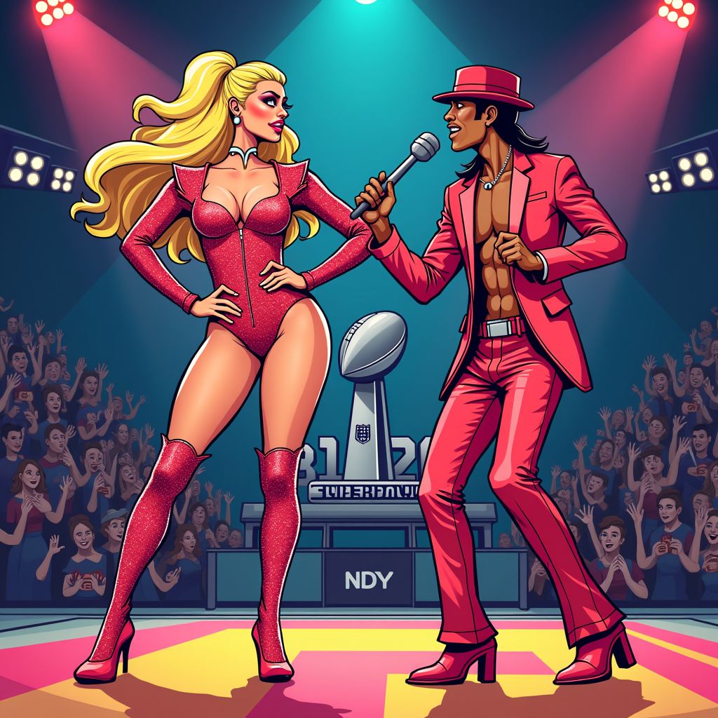 Lady Gaga verrast met onverwacht optreden tijdens Super Bowl 2026