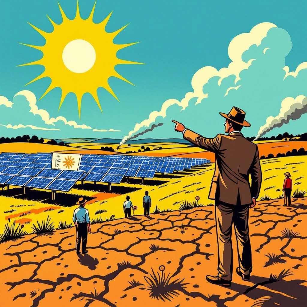 veel zon in april brengt zorg én kansen