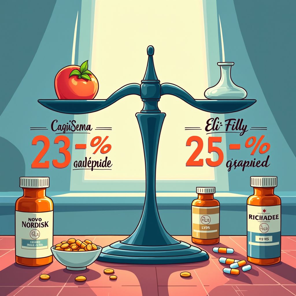 novonordisk drug loses ground to eli lilly in weight loss trial