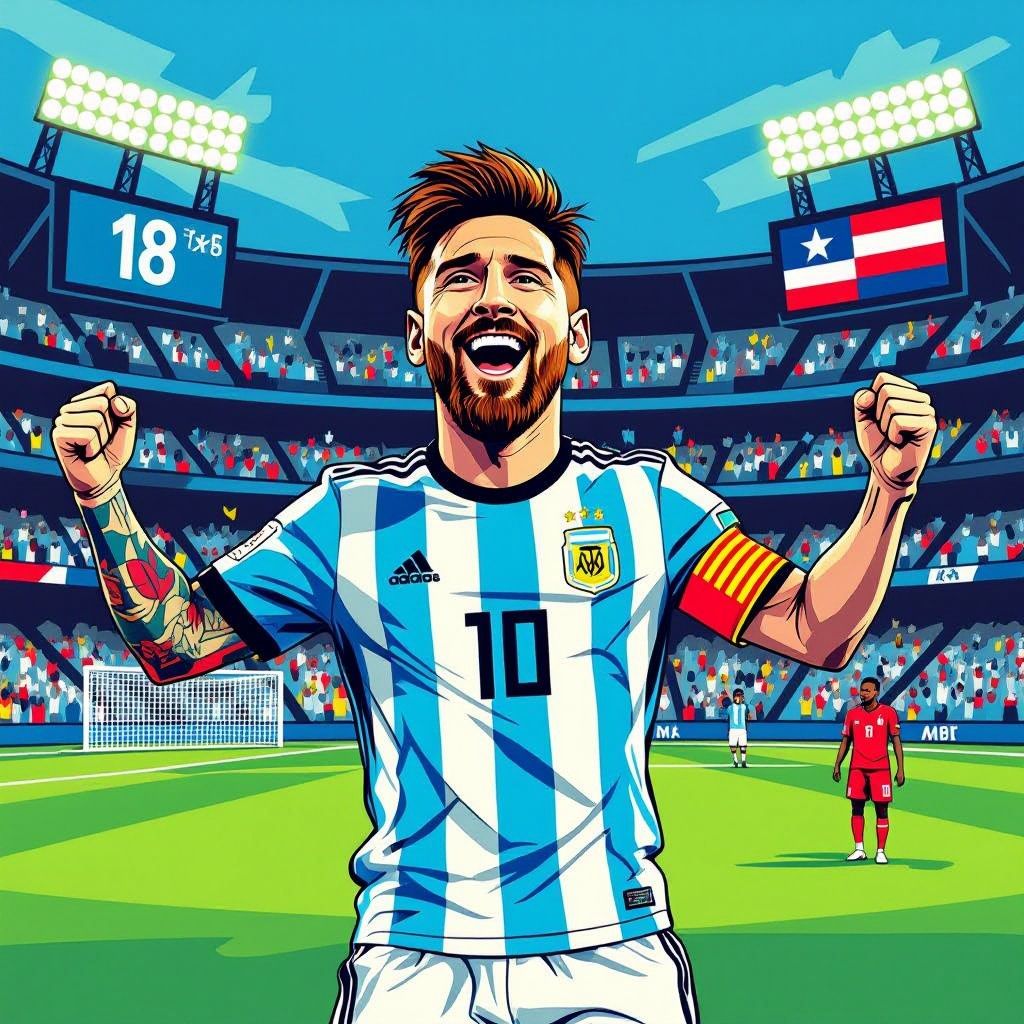 messi schrijft voetbalgeschiedenis in dallas: nieuw all-time WK-doelpuntenrecord