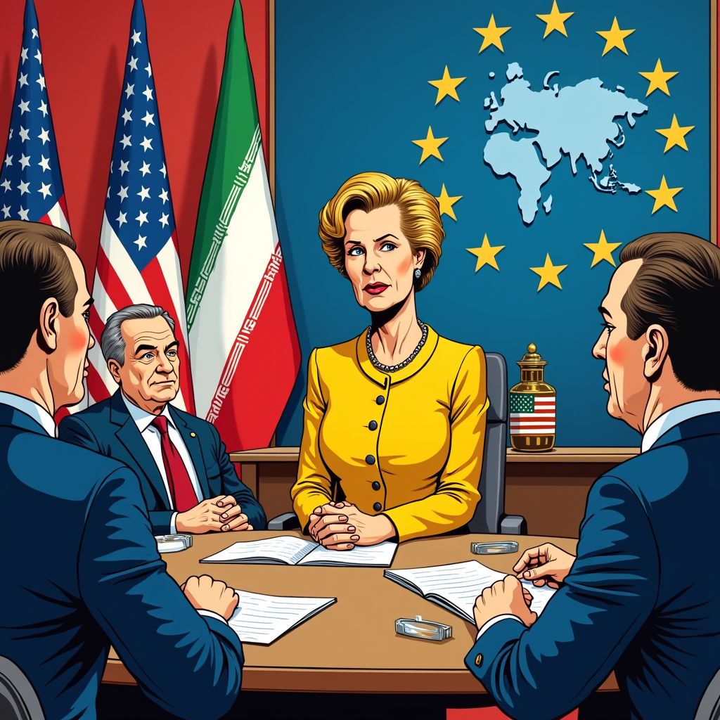 eu spoedeelt zich over iran-na-israëlische-aanvallen