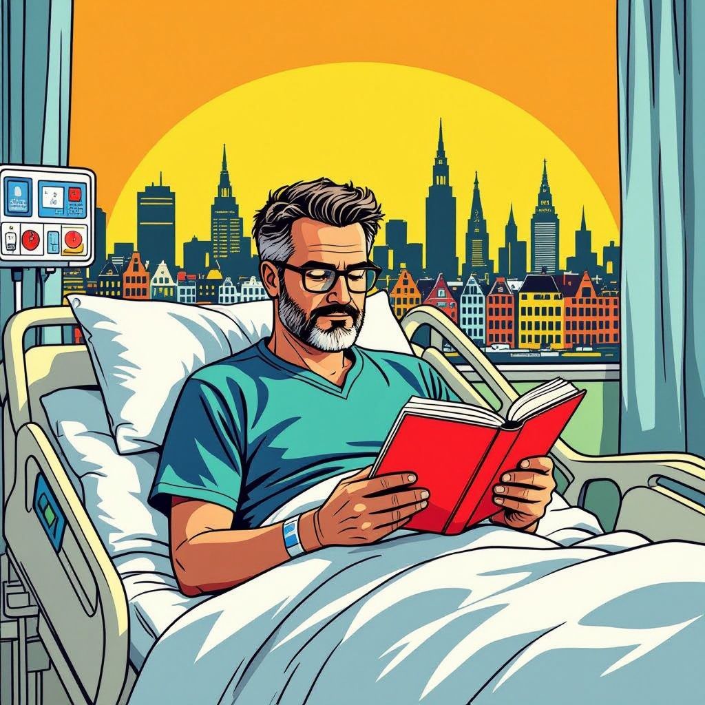 matthijs van nieuwerk in ziekenhuis: 'leuk is anders'