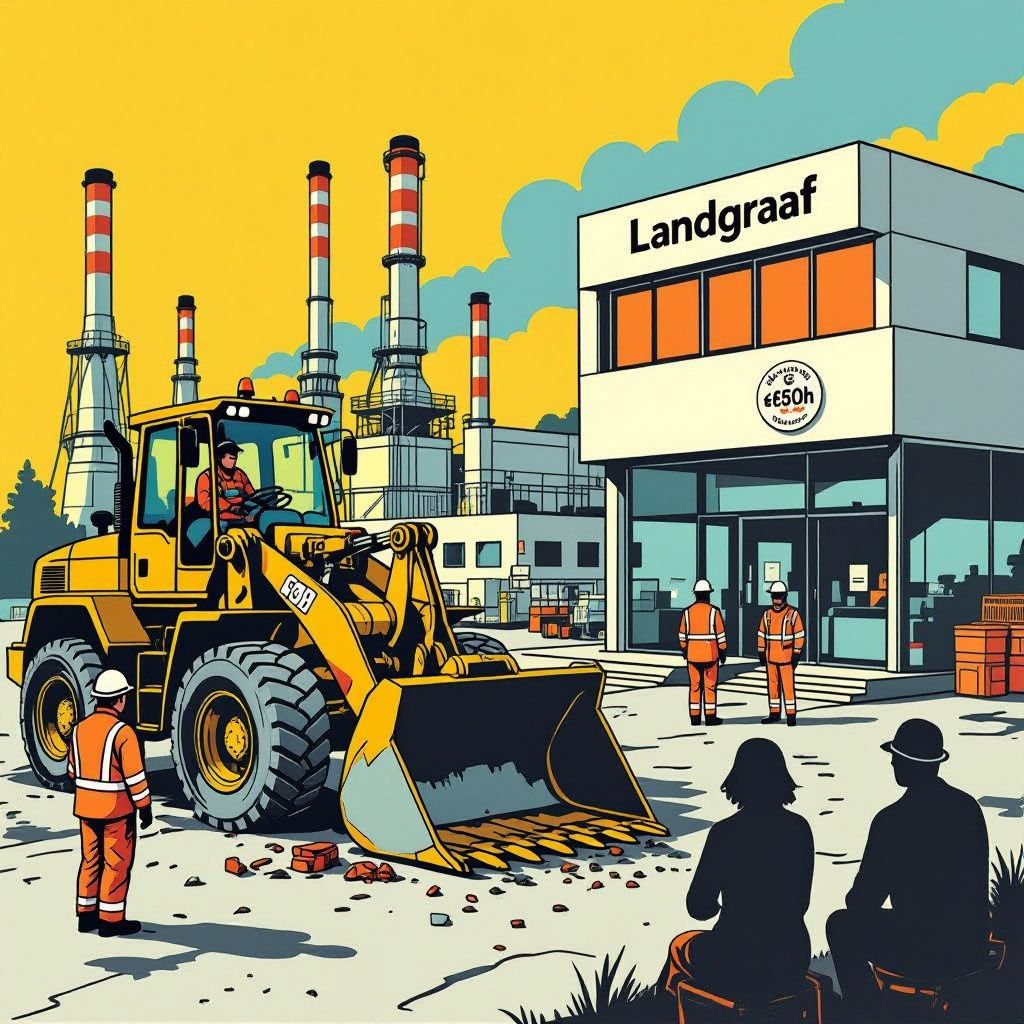 om legt bedrijf boete op na dodelijk shovelongeluk in landgraaf