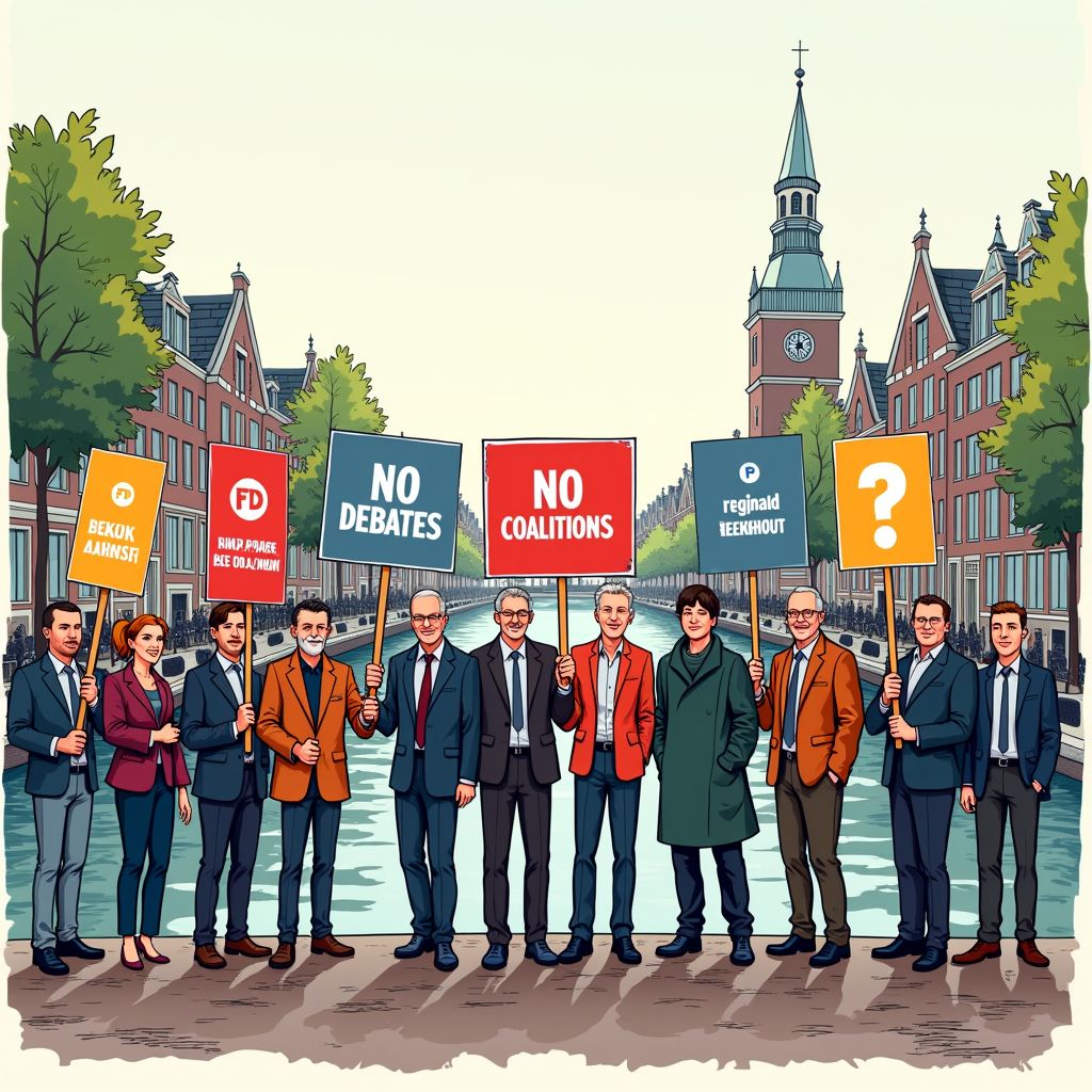 amsterdamse partijen leggen cordon sanitaire om fvd: geen debatten, geen coalities