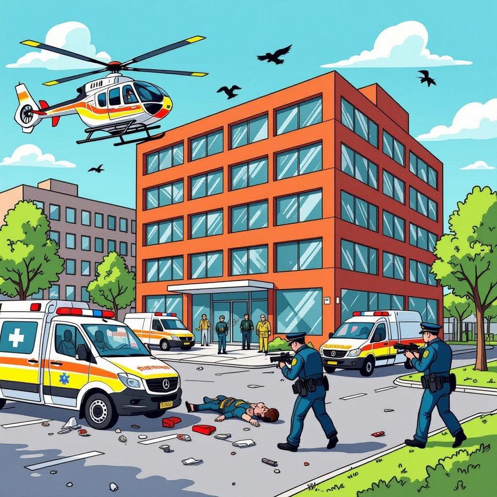 Grootschalige actie na steekpartij in Heerhugowaard